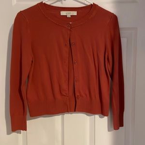 Loft quarter sleeve cardigan